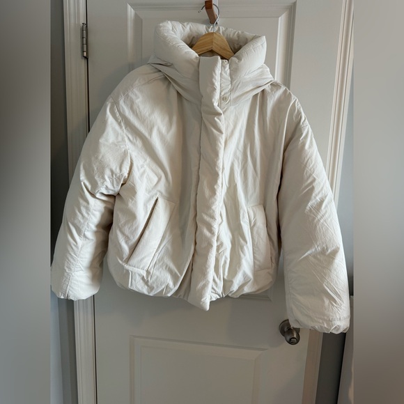 lululemon athletica Jackets & Blazers - Lululemon Bubble-Hem Puffer Jacket Size SMALL Oversized Fit LTIV New